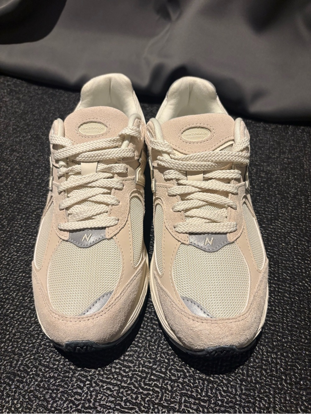 New Balance Cream and Beige Women's Sneakers